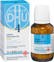 BIOCHEMIE DHU 4 Kalium chloratum D 6 Tabl.Karto - 200St - Dhu Nr. 3 & 4