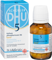 BIOCHEMIE DHU 5 Kalium phosphoricum D 6 Tab.Karto - 200St - Dhu Nr. 5 & 6