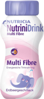 NUTRINIDRINK MultiFibre Erdbeergeschmack - 32X200ml