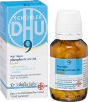 BIOCHEMIE DHU 9 Natrium phosphoricum D 6 Tab.Karto - 200St - Dhu Nr. 9 & 10