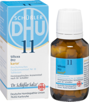 BIOCHEMIE DHU 11 Silicea D 12 Tabl.Karto - 200St - Dhu Nr. 11 & 12