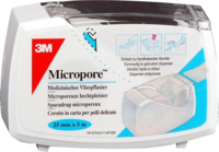 MICROPORE Vliespfl.2,5cmx5m m.Abr.1530NP-1SD - 1St - Tape & Fixierverbände