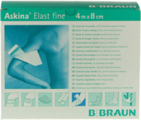 ASKINA Elast Fine Binde 8 cmx4 m lose - 20St