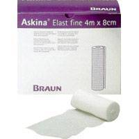 ASKINA Elast Fine Binde 10 cmx4 m lose - 20St