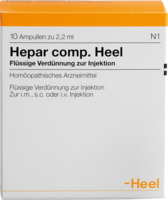 HEPAR COMP.Heel Ampullen - 10St - Heel