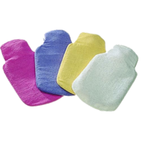 WÄRMFLASCHE groß m.Frotteebez.pink - 1St