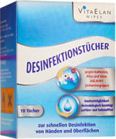 VITA ELAN Desinfektionstücher - 10X4.3g