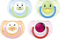 AVENT Beruhigungssauger 6-18 Mon.Tiermotive - 2St