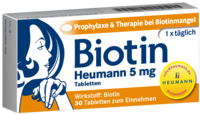 BIOTIN HEUMANN 5 mg Tabletten - 30St - Biotin