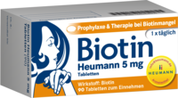 BIOTIN HEUMANN 5 mg Tabletten - 90St - Biotin