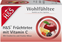 H&S Früchte mit Vitamin C Filterbeutel - 20St - Früchtetees