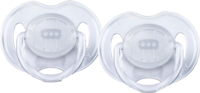 AVENT Schnuller durchsichtige Designs 0-6 Mon. - 2St