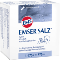 EMSER Salz 1,475 g Pulver - 20St - Für die Nase