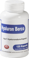 HYALURON BERCO Injuv Kapseln - 120St