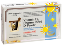 VITAMIN D3 PHARMA Nord 20 µg Kapseln - 120St