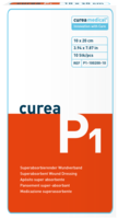 CUREA P1 superabsorb.Wundauflage 10x20 cm - 10St