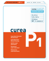 CUREA P1 superabsorb.Wundauflage 20x20 cm - 25St