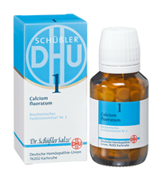 BIOCHEMIE DHU 1 Calcium fluoratum D 12 Tabletten - 420St - Dhu Nr. 1 & 2