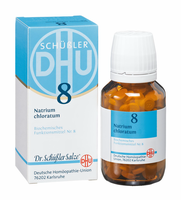 BIOCHEMIE DHU 8 Natrium chloratum D 6 Tabletten - 420St - Dhu Nr. 7 & 8