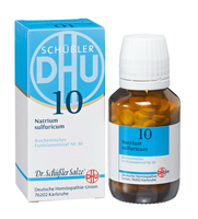 BIOCHEMIE DHU 10 Natrium sulfuricum D 6 Tabletten - 420St - Dhu Nr. 9 & 10