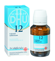 BIOCHEMIE DHU 12 Calcium sulfuricum D 6 Tabletten - 420St - Dhu Nr. 13 - 18
