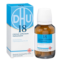 BIOCHEMIE DHU 18 Calcium sulfuratum D 6 Tabletten - 420St - Dhu Nr. 13 - 18