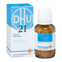 BIOCHEMIE DHU 21 Zincum chloratum D 6 Tabletten - 420St - Dhu Nr. 19 - 24