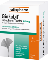 GINKOBIL ratiopharm Tropfen 40 mg - 100ml - Gedächtnisstärkung