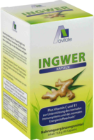 INGWER 500 mg Kapseln+Vitamin B1+C - 90St - Verdauungsförderung