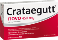 CRATAEGUTT novo 450 mg Filmtabletten - 50St - Stärkung für das Herz