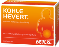 KOHLE Hevert Tabletten - 100St - Hevert