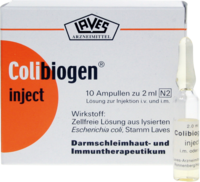 COLIBIOGEN inject N Ampullen - 10X2ml - Darmflora-Aufbau
