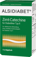 ALSIDIABET Zimt Catechine f.Diab.Typ II Kapseln - Diabetikernahrungsergänzung