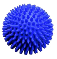 MASSAGEBALL Igel 10 cm blau - 1St