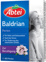 ABTEI Baldrian Perlen - 160St - Beruhigung & Schlafen