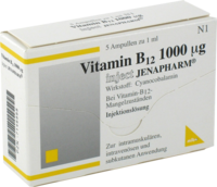 VITAMIN B12 1000 µg Inject Jenapharm Inj.-Lsg.Amp. - 5X1ml - Vitamin B12