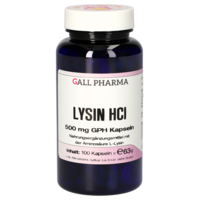 LYSIN HCL 500 mg GPH Kapseln - 100St
