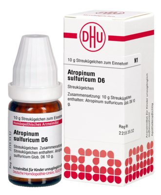 ATROPINUM SULFURICUM D 6 Globuli 10 g