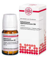 EPHEDRINUM hydrochloricum D 6 Tabletten - 80St