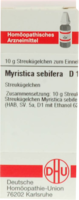 MYRISTICA SEBIFERA D 12 Globuli - 10g - L - N