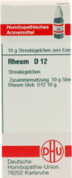 RHEUM D 12 Globuli - 10g