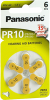 BATTERIEN f.Hörgeräte Panasonic PR10 - 6St