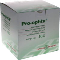 PRO-OPHTA Augenverband S klein - 50St