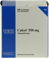 CALCET 950 mg Filmtabletten - 200St