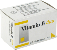 VITAMIN B DUO Filmtabletten - 20St