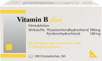 VITAMIN B DUO Filmtabletten - 100St