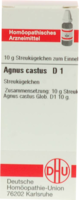 AGNUS CASTUS D 1 Globuli - 10g
