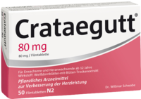 CRATAEGUTT 80 mg Filmtabletten - 50St