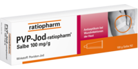 PVP JOD ratiopharm Salbe - 100g - Wund & Heilsalbe