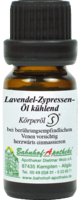 LAVENDEL ZYPRESSEN Öl kühlend Massageöl - 10ml